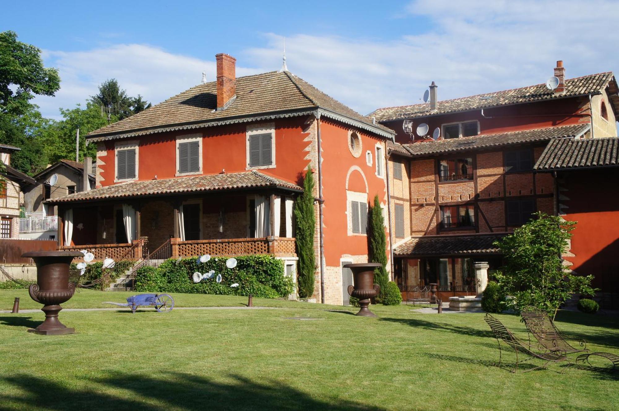 Hotel Les Jardins De La Tour Châtillon-sur-Chalaronne Exteriér fotografie